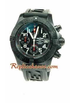 Breitling Skyly Avenger PVD Reloj Suizo