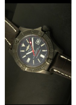 Breitling Seawolf Reloj Suizo con Revestimiento PVD - Stick Markers