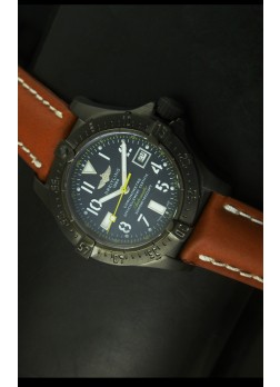 Breitling Seawolf Reloj Suizo con Revestimiento PVD - Marcadores Arábigos
