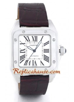 Cartier Réplica Santos 100 para Hombre