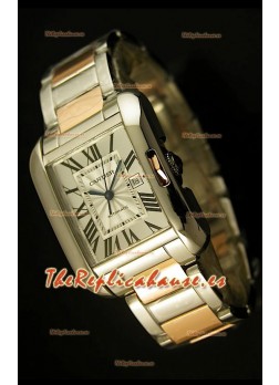 Cartier Tank Anglaise Mid Sized, Reloj Réplica Suiza - Réplica en escala 1:1