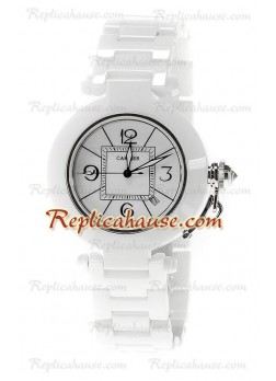 Cartier De Pasha Ceramic Reloj Réplica
