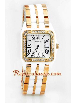 Cartier Demosille Tamaño Medio Reloj Réplica
