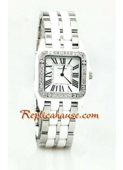 Cartier Demosille Tamaño Medio Reloj Réplica