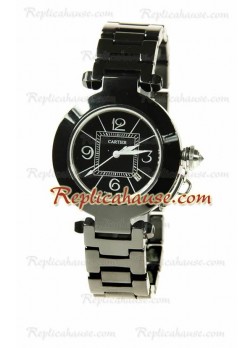Cartier Réplica De Pasha Ceramic Reloj para Dama