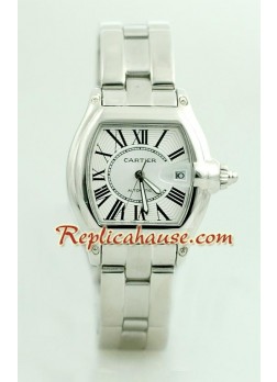 Cartier Réplica Roadster Automático - Tamaño Caballeros