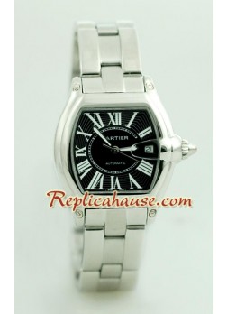 Cartier Réplica Roadster Automático - Tamaño Caballeros