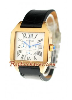 Cartier Santos 100 Reloj Réplica - Quartz