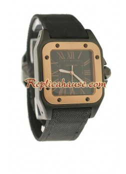 Cartier Santos 100 Reloj Réplica