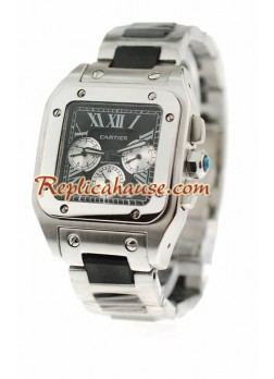 Cartier Santos 100 Reloj Réplica