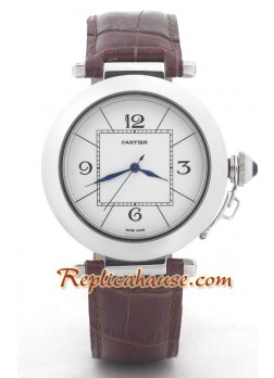 Cartier Réplica De Pasha Leather