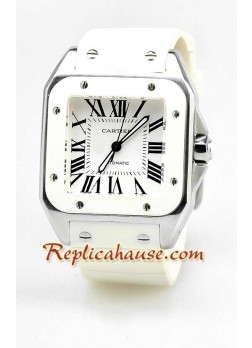 Cartier Santos 100 Reloj Suizo de imitación