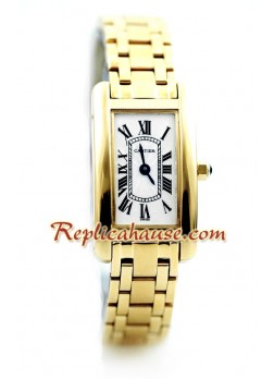Cartier Tank Americaine Dama