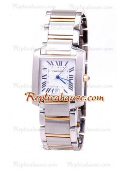 Cartier Tank Reloj para hombre Suizo de imitación