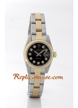 Rolex Réplica Suizo Datejust Reloj para Dama