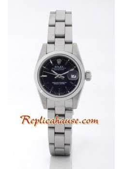 Rolex Réplica Datejust - Silver- Dama -