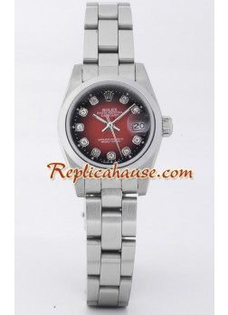 Rolex Réplica Datejust - Silver- Dama -