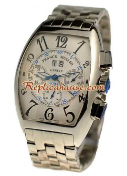 Franck Muller Casablanca Cronógrafo Reloj Suizo de imitación