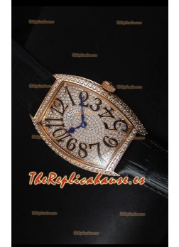 Franck Muller Master of Complications Casablanca Ladies Reloj con Caja en Oro Rosado