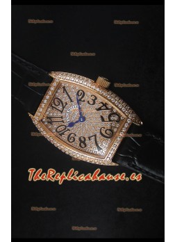 Franck Muller Master of Complications Ladies Reloj con Caja en Oro Rosado