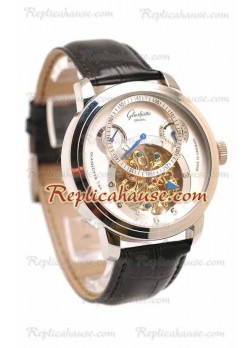 Glashutte Panaomatic Regulator Tourbillon Reloj Réplica