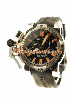Graham Chronofighter Overtamaño Diver Reloj Réplica