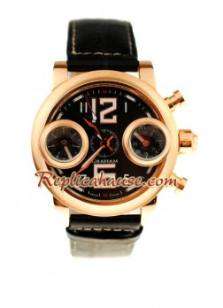 Graham Swordfish Oro Rosa Reloj Réplica