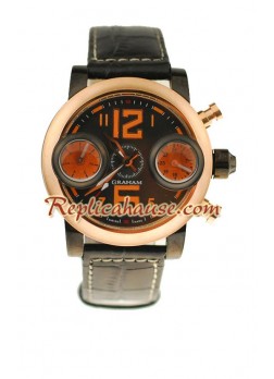 Graham Swordfish Oro Rosa Reloj Réplica