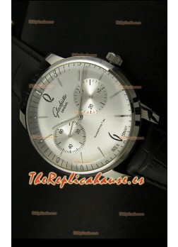 Glashuette Senator Réplica Japonesa en acero inoxidable
