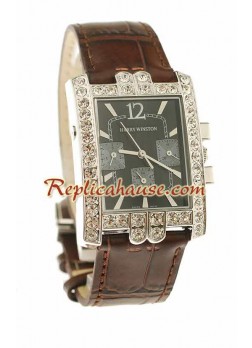 Harry Winston Avenue C Cronógrafo Suizo Dama Reloj Réplica