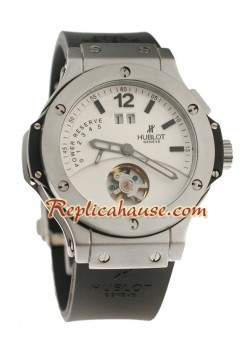 Hublot Big Bang Big Fecha Bateria de Reserva Tourbillon Reloj