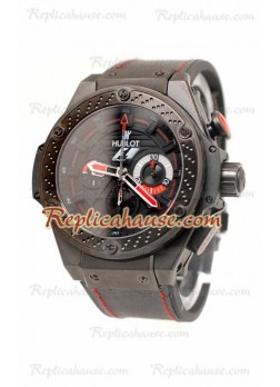 Hublot F1 King Power Zirconium Cronógrafo Ceramic Suizo Reloj Réplica
