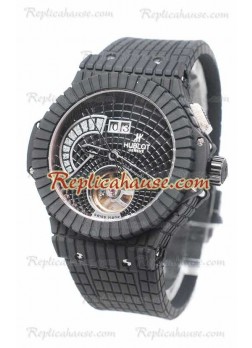 Hublot Black Caviar Tourbillon Bateria de Reserva Reloj