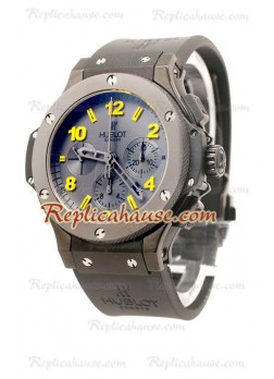 Hublot Selfridges Big Bang Cronógrafo Ceramic Reloj Suizo de imitación