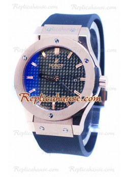 Hublot Classic Fusion Rose Gold Dial de carbono Reloj