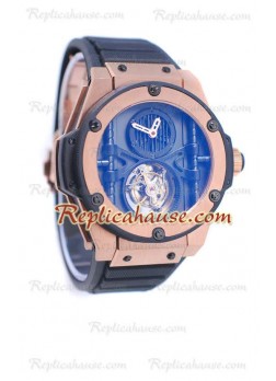 Hublot King Power Vendome Manufacture Tourbillon Rose Gold Reloj