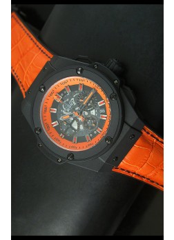 Hublot Big Bang Volcano Reloj de Cuarzo Suizo tipo Skeleton 45MM