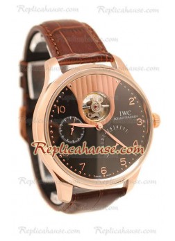 IWC Portuguese Tourbillon Mystere Reloj Réplica