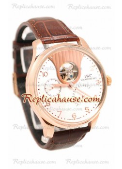 IWC Portuguese Tourbillon Mystere Reloj Réplica