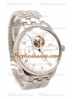 IWC Portuguese Tourbillon Mystere Reloj Réplica