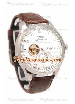 IWC Portuguese Regulateur Tourbillon Reloj Réplica