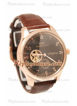 IWC Portuguese Regulateur Tourbillon Reloj Réplica