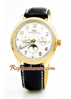 IWC Reloj Réplica - cuero