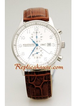 IWC Portuguese Cronógrafo Reloj Réplica