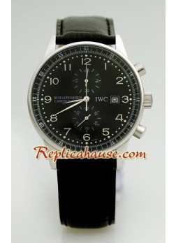 IWC Portuguese Cronógrafo Reloj Réplica