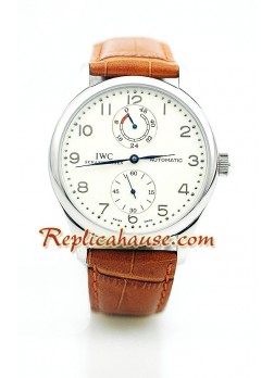 IWC Bateria de Reserva Reloj Réplica