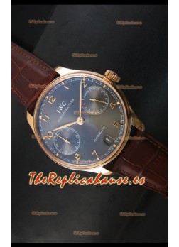 IWC Portugieser IW500702 Reloj Suizo Automático Dial Gris - Réplica Espejo 1:1 Actualizada