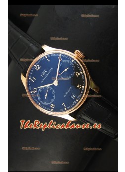 IWC Portugieser IW500702 Reloj Suizo Automático Dial Negro - Réplica Espejo 1:1 Actualizada
