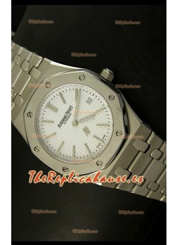 Audemars Piguet Royal Oak Ultra Thin, Reloj Réplica Suiza, Dial Blanco