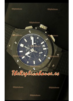 Hublot Big Bang Black, Reloj con caja de Cerámica Negra, con Movimiento de Cuarzo